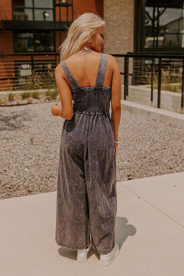 Summer Sorbet Mineral Wash Jumpsuit Product Image