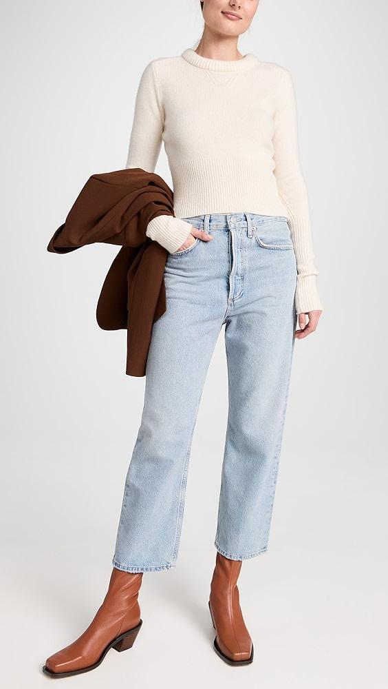 AGOLDE 90s Crop Mid Rise Straight Jeans | Shopbop Product Image