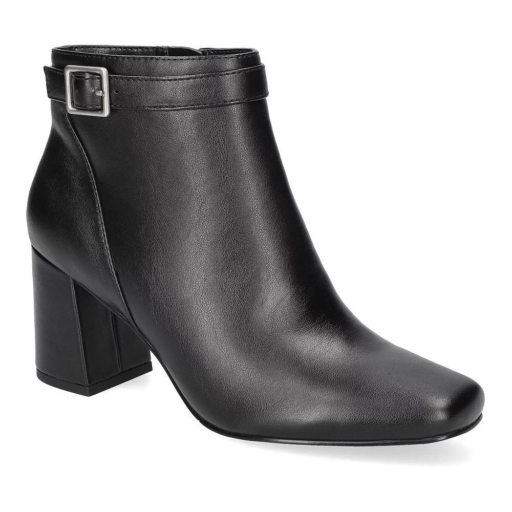 Easy Street Winnipeg Women's Block Heel Ankle Boots, Size: 10, Red Product Image