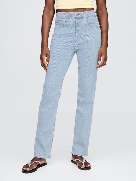 High Rise ’90s Straight Jeans Product Image