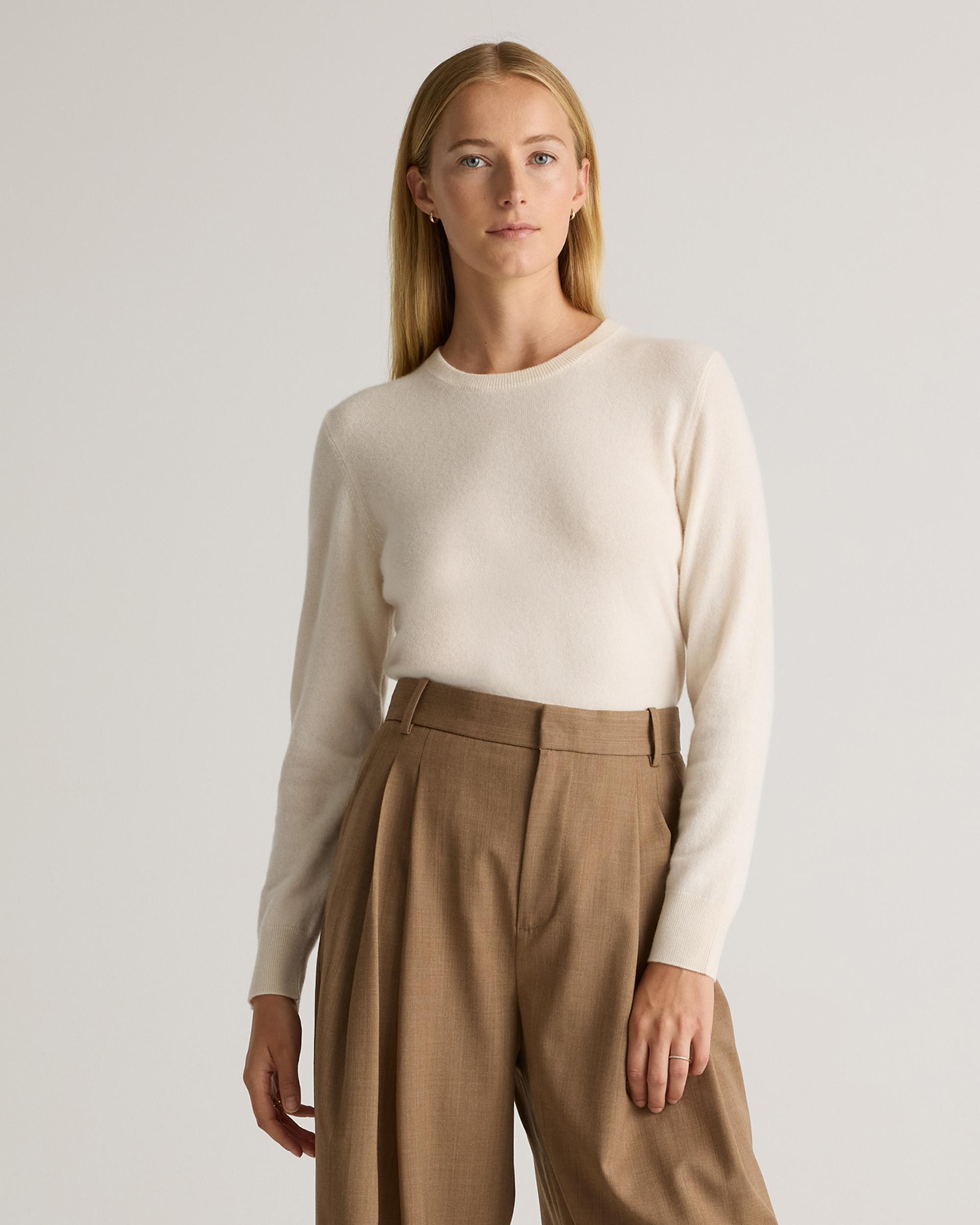 Mongolian Cashmere Crewneck Sweater Product Image