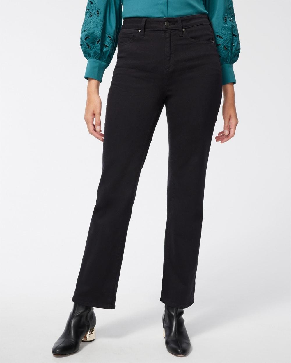 High Rise Straight Leg Jeans Product Image