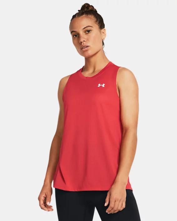 Women's Under Armour Tech™ Tank Top, Size: Small, White Product Image