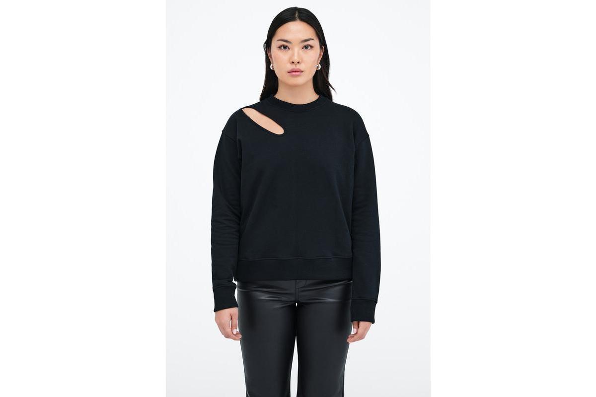 Marcella Womens Bartlett Cutout Sweatshirt Product Image