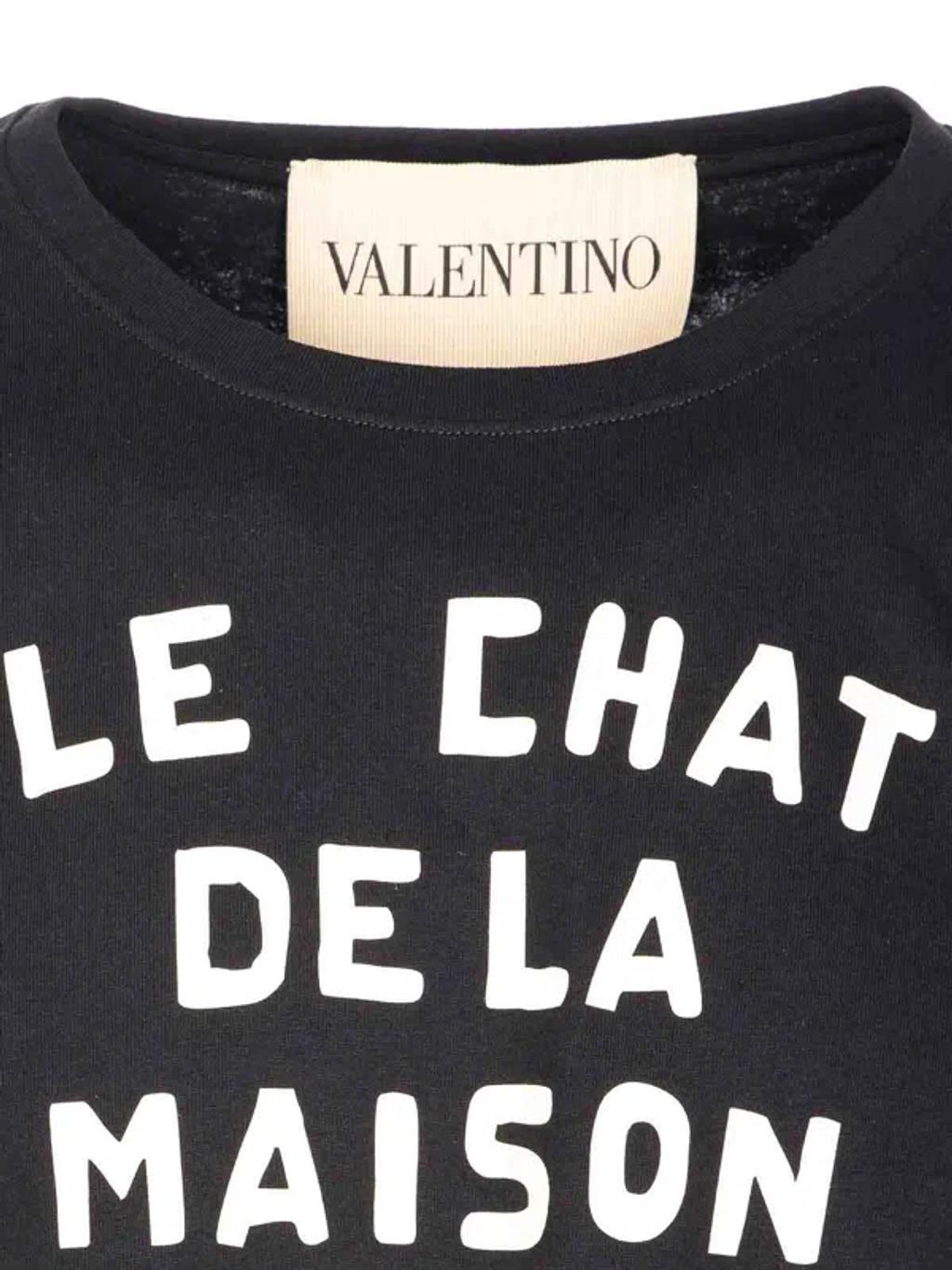 VALENTINO T-shirt Logo In Red Product Image