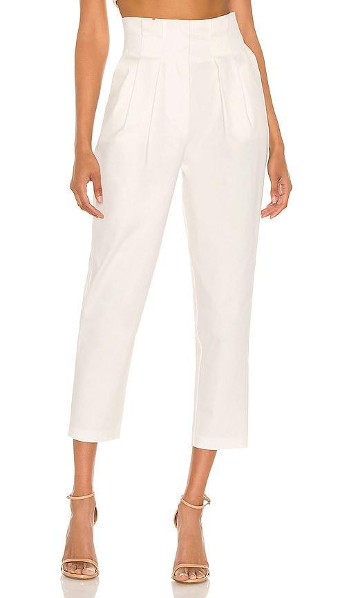 High Waist Canvas Pant SELMACILEK Product Image