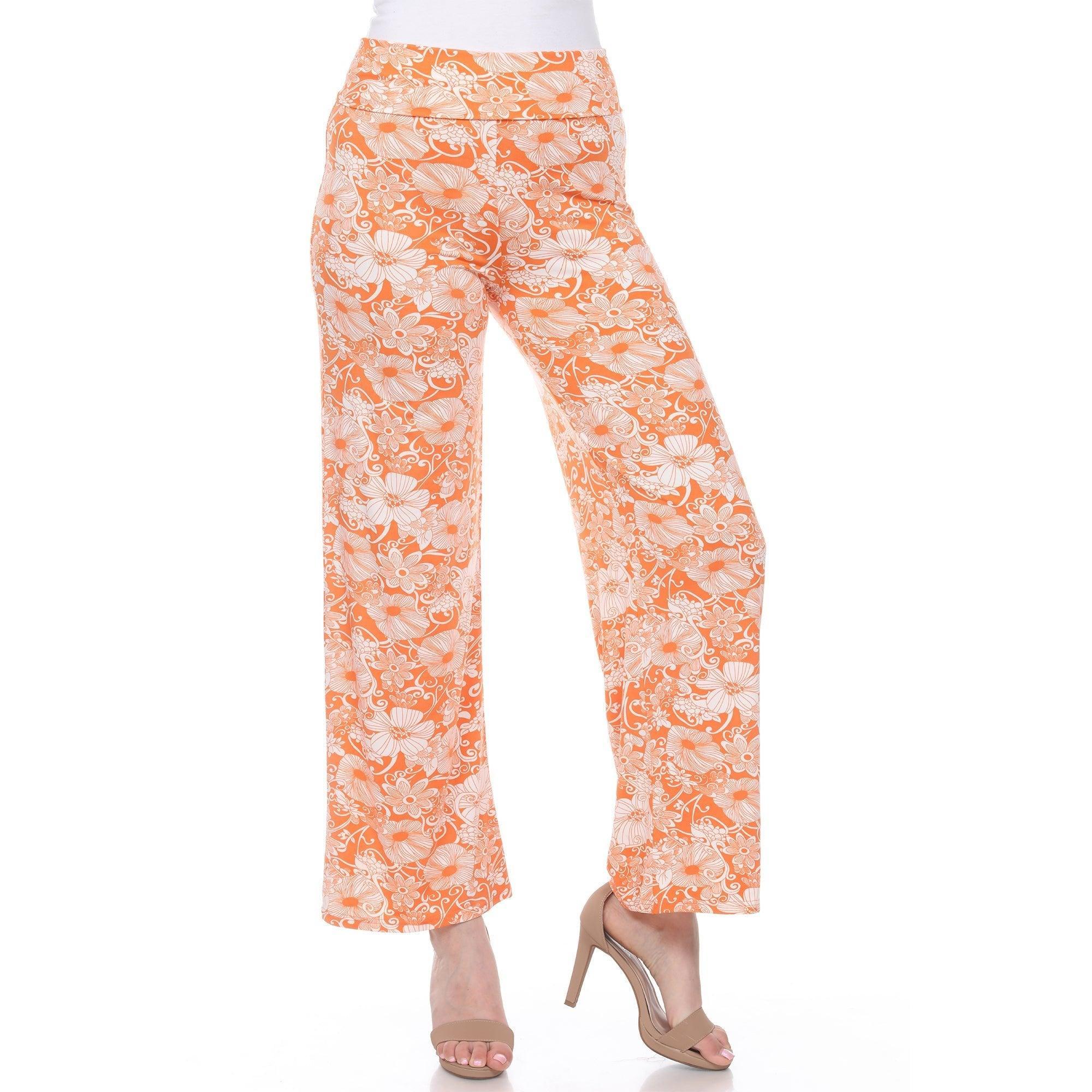 Floral Paisley Palazzo Pants Product Image
