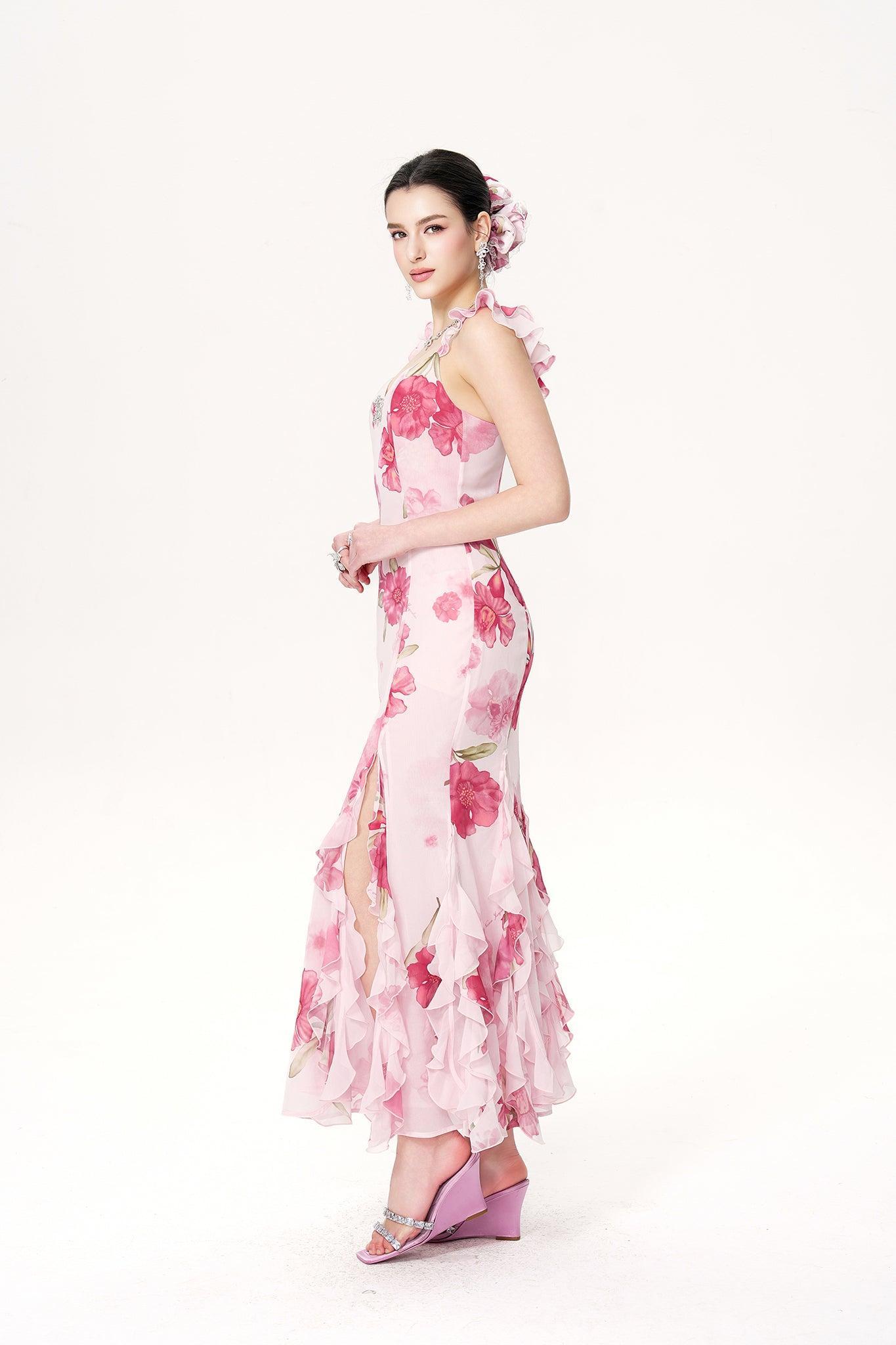 Cera Dress (Pink) Product Image