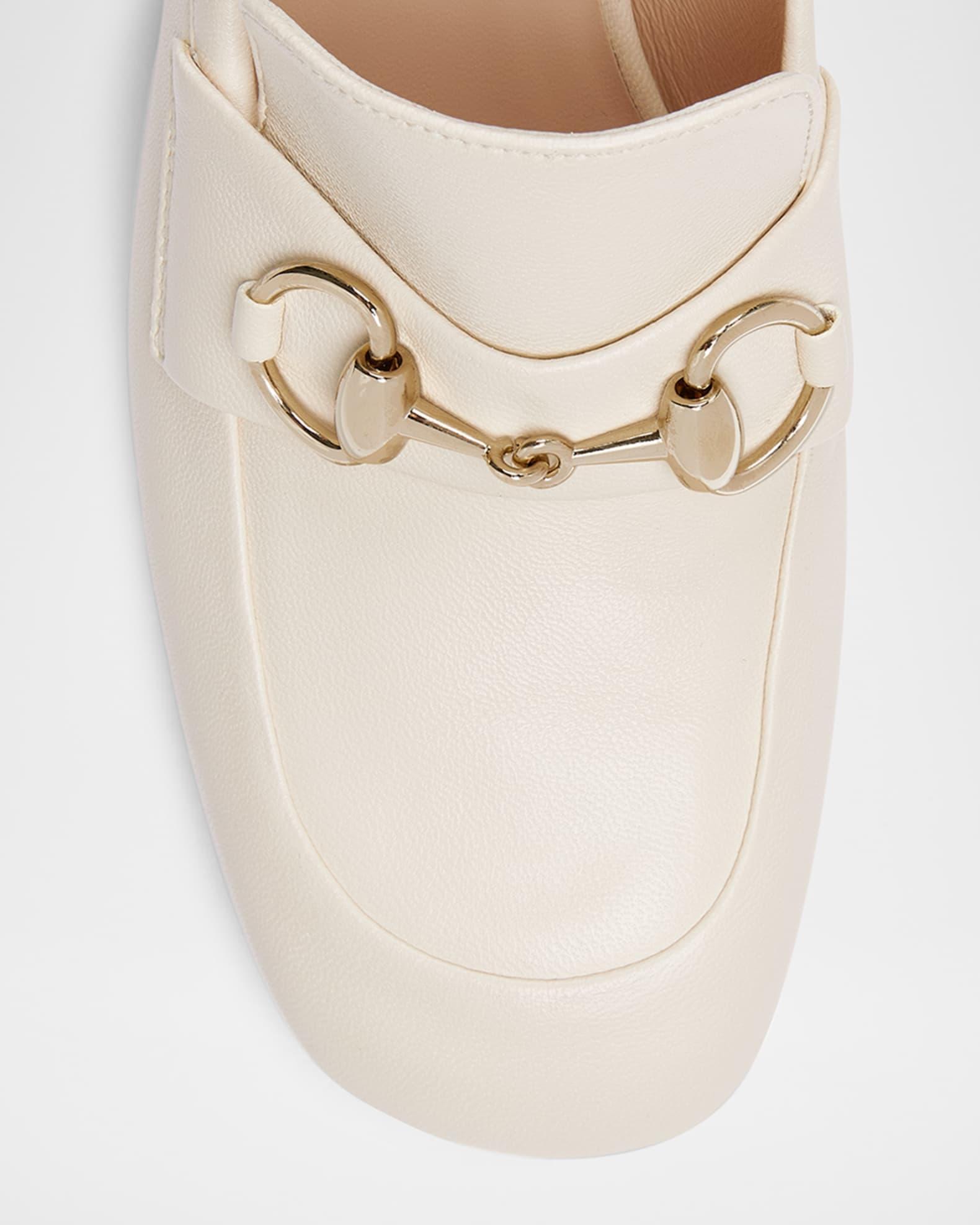 Lady Horsebit Nappa Leather Pumps Product Image