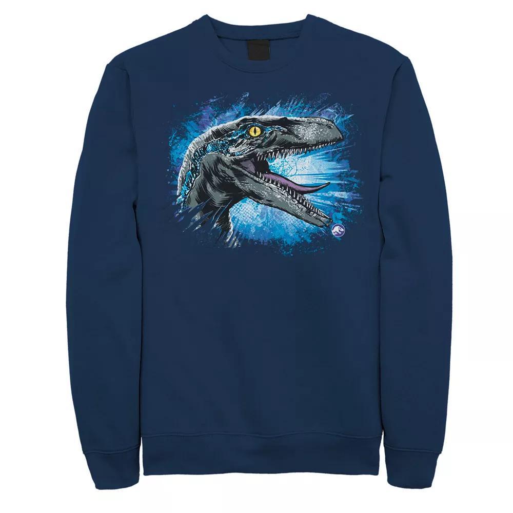 Disney's Villains Splatter Group Shot Men's Fleece Sweater, Size: 3XL, Black Product Image