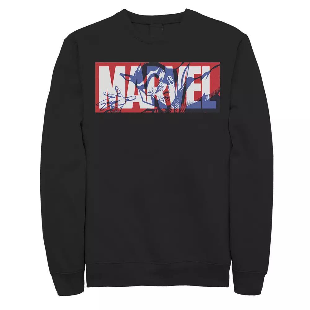 Men's Marvel Doctor Strange Logo Fill Sweatshirt, Size: Small, Black Product Image