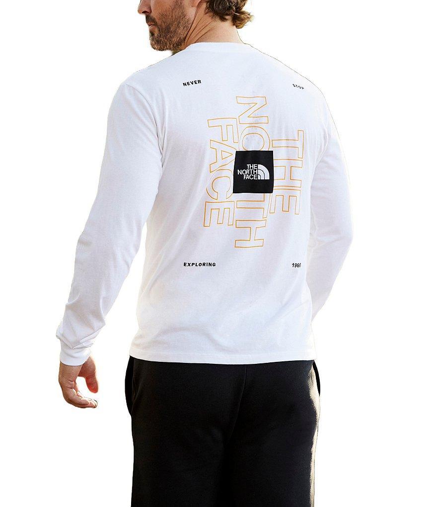 The North Face Long Sleeve Brand Proud Camo Graphic T-Shirt Product Image