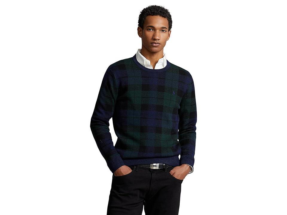 Mens Cotton Crewneck Sweater Product Image
