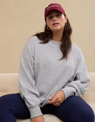 Aerie Getaway Waffle Sweatshirt Product Image