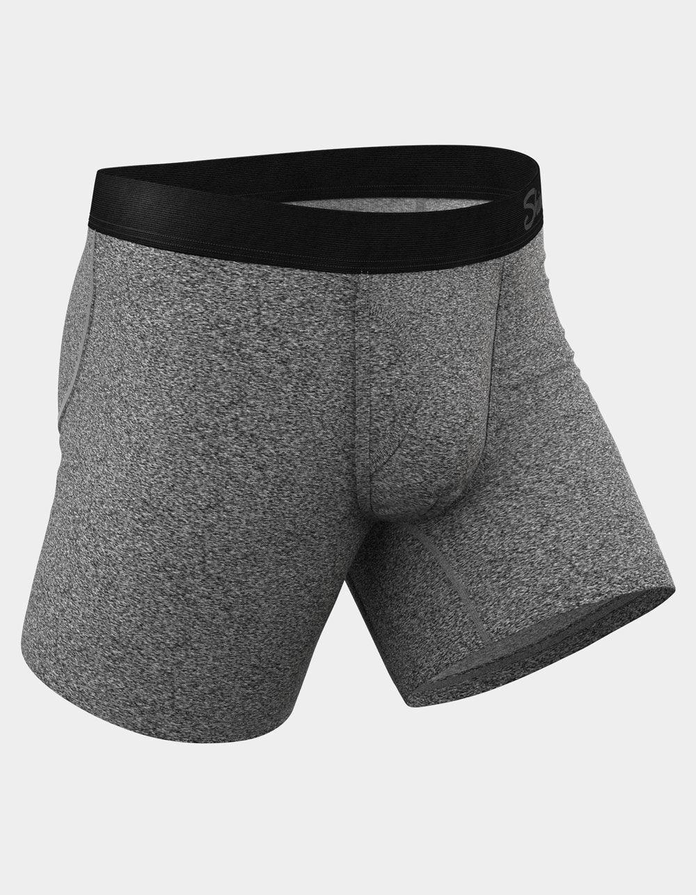 SHINESTY The Seattle Skyline Mens Boxer Briefs - GRAY Product Image