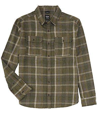 Prana Westbrook Flannel Shirt Standard Fit (Pampas) Men's Clothing Product Image