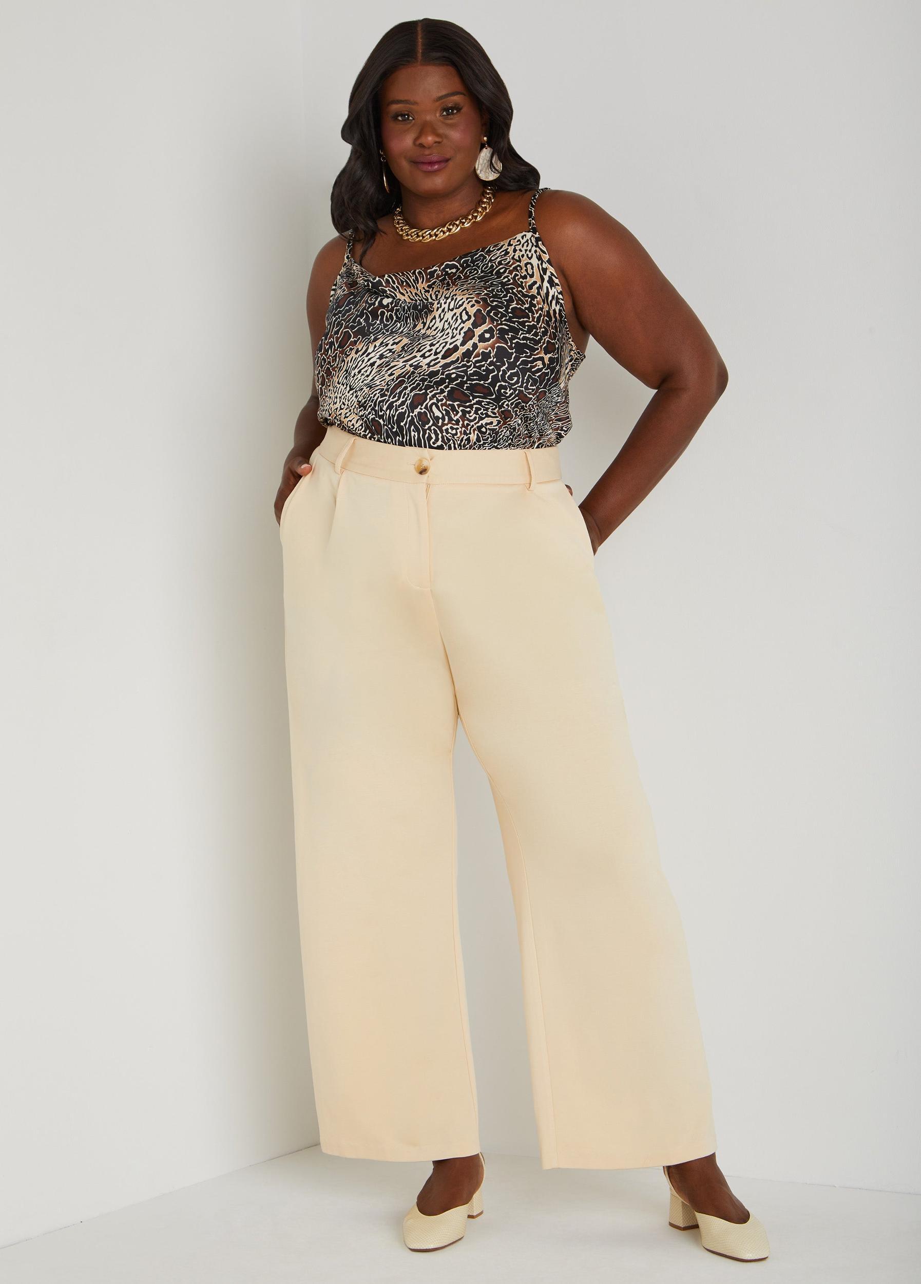 Ponte High Rise Trousers Product Image