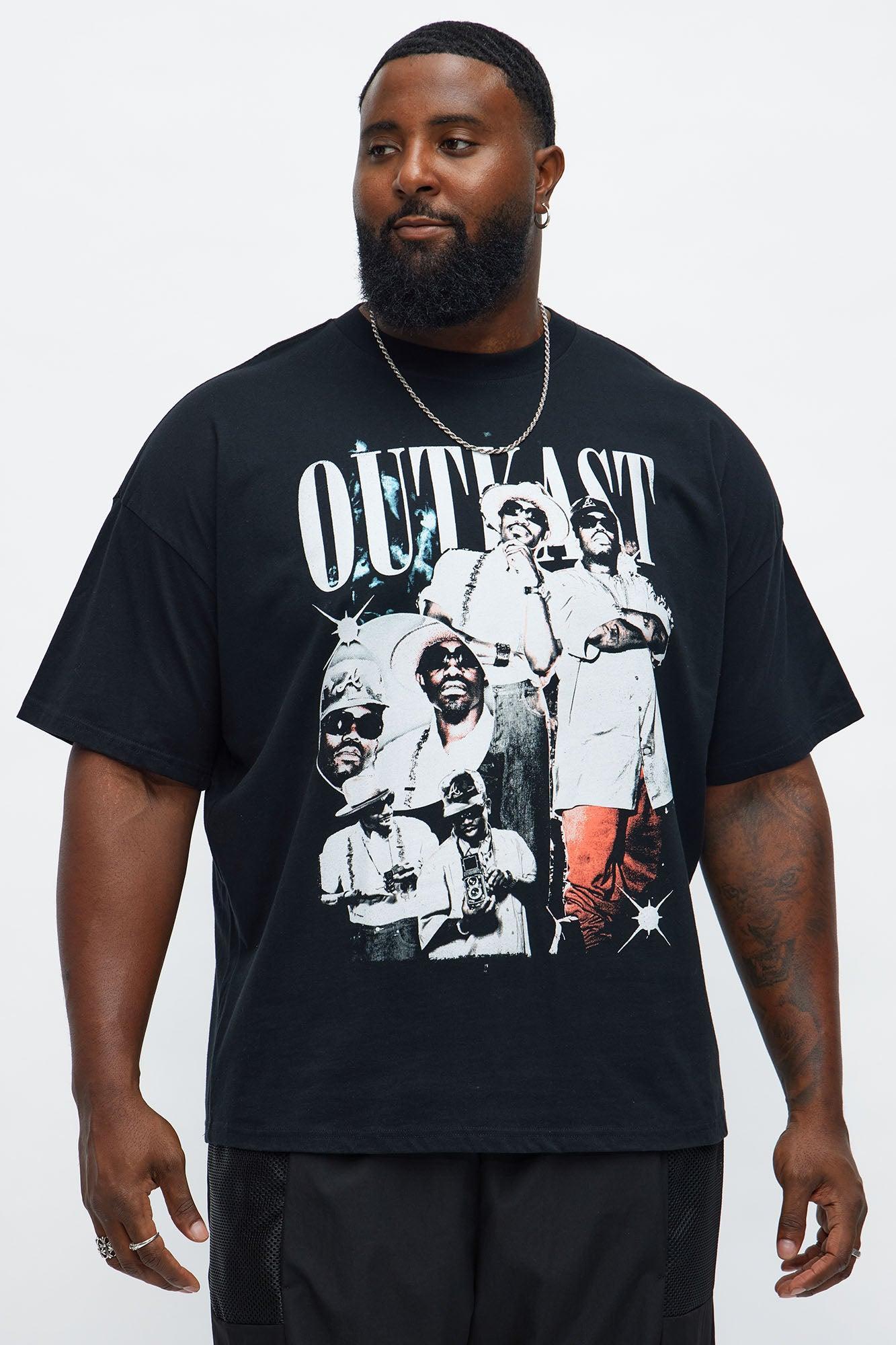 Outkast Is Everlasting Oversized Short Sleeve Tee - Black Product Image