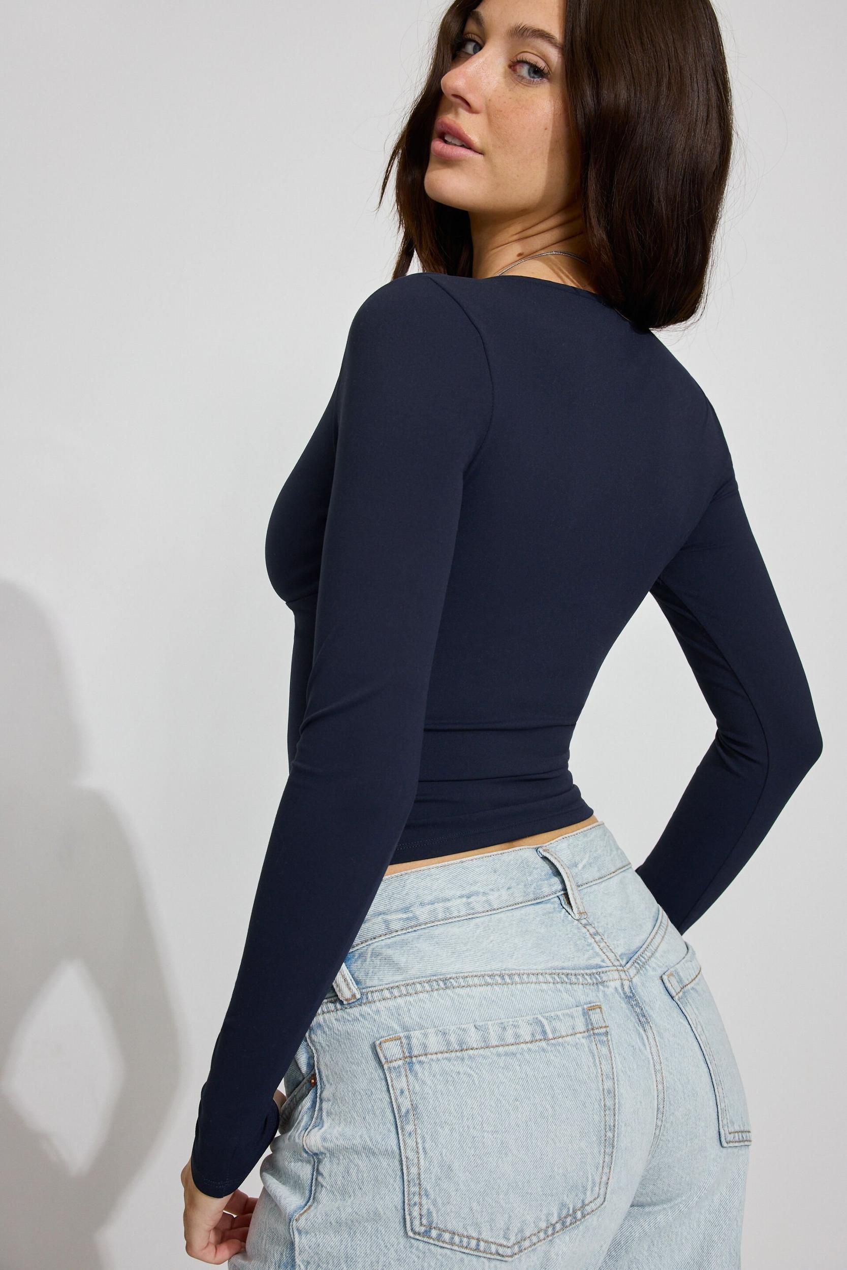 High Rise Micro Denim Shorts Product Image