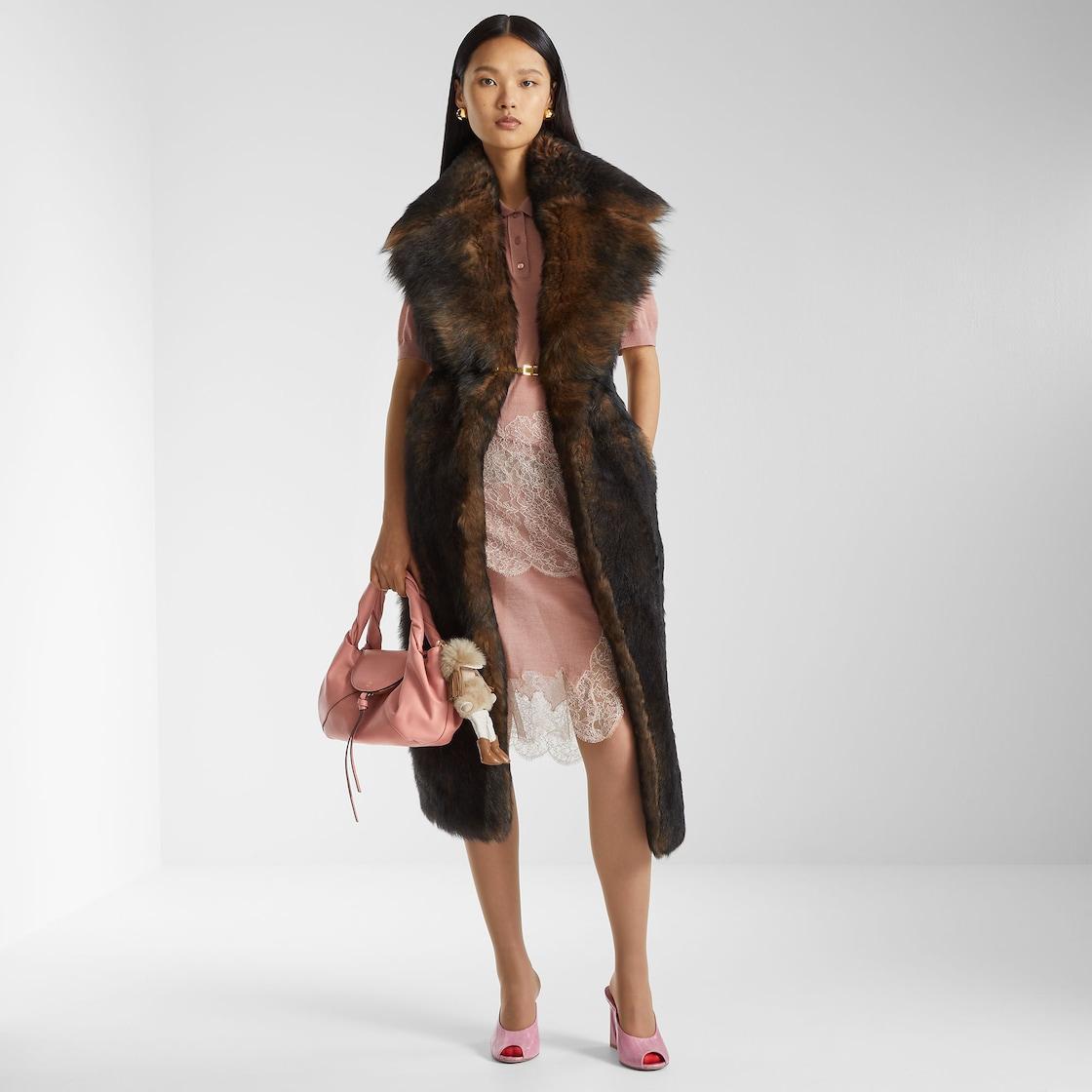 Fendi Spy SmallPink leather bag Product Image