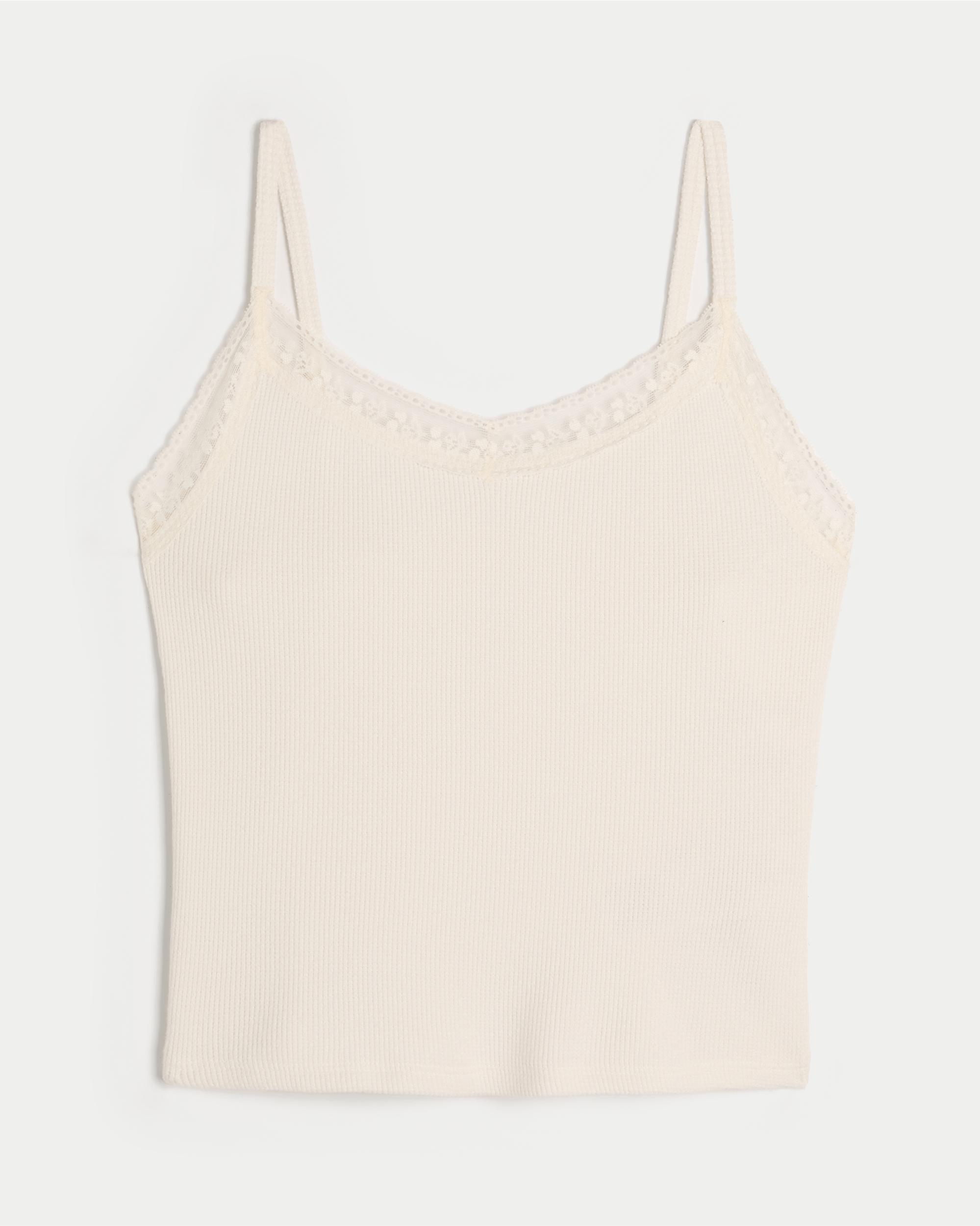Gilly Hicks Waffle Lace Cami Product Image