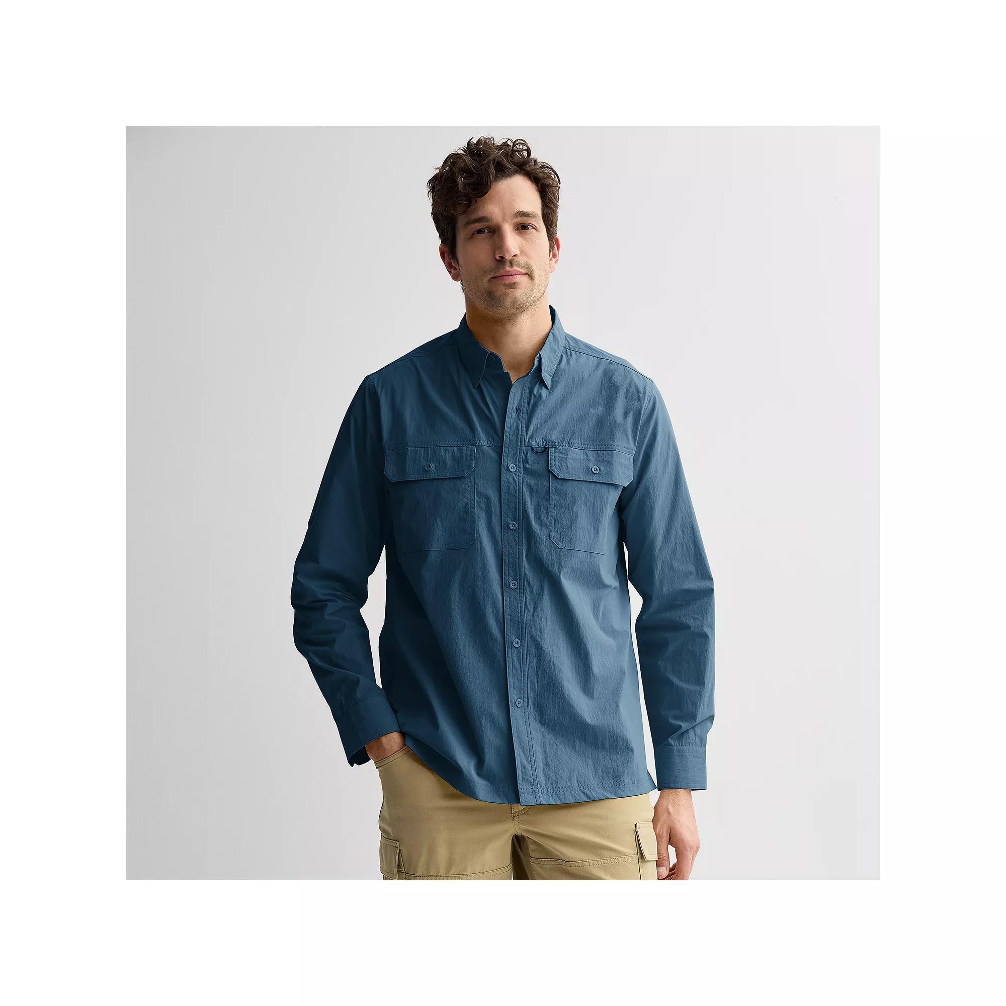 Mens Sonoma Goods For Life UPF-50 Long Sleeve Outdoor Shirt Product Image