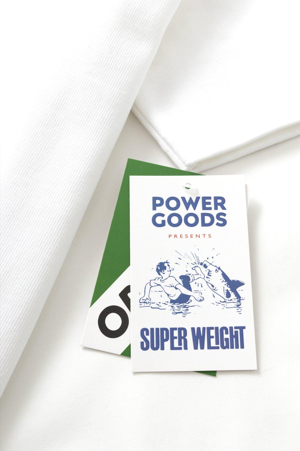 Power Goods - Super Weight T-Shirt - White Product Image