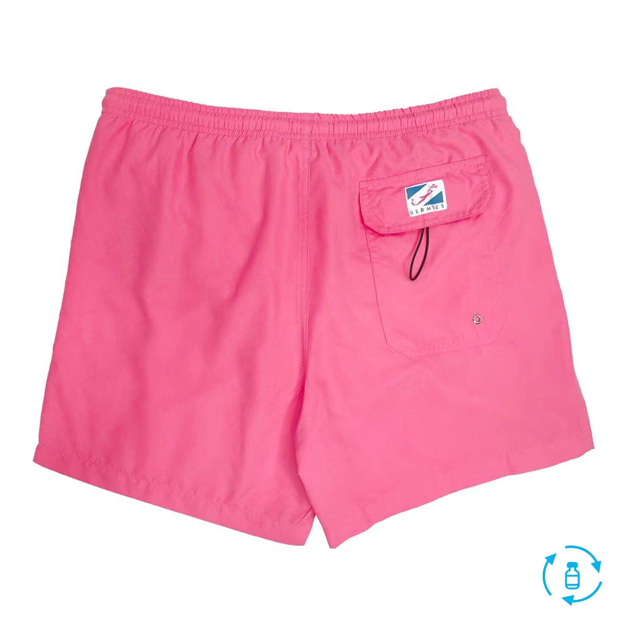 Bermies Pink to Flamingo Swim Trunks Product Image