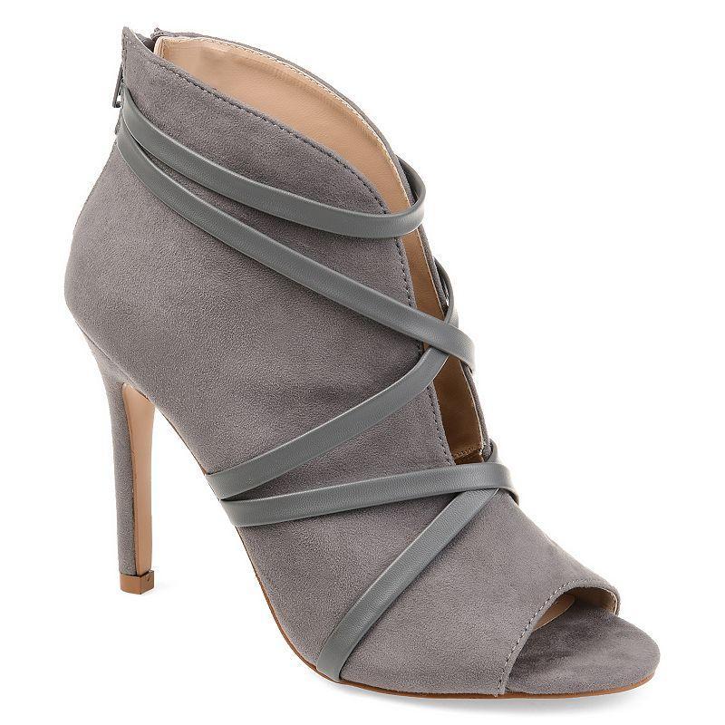 Journee Collection Samara Womens High Heel Ankle Boots Green Product Image