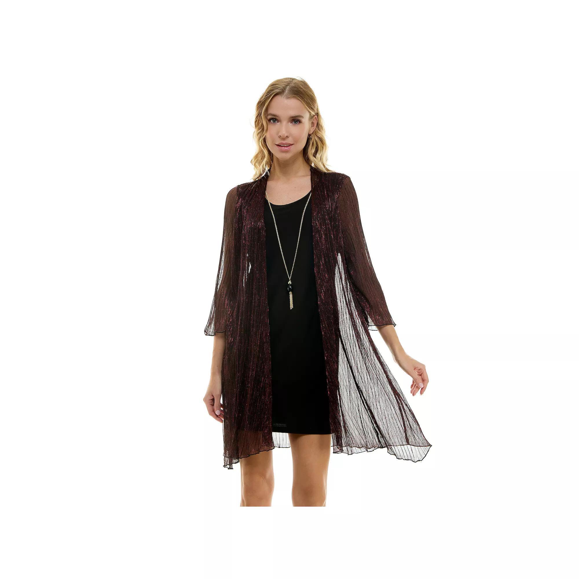 Womens Luxology 2-Piece Necklace & Jacket Dress Set, Womens Product Image