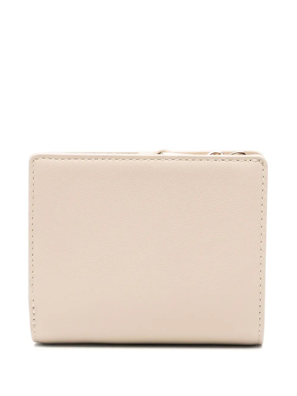 FURLA Camelia Leather Wallet In Neutrals Product Image