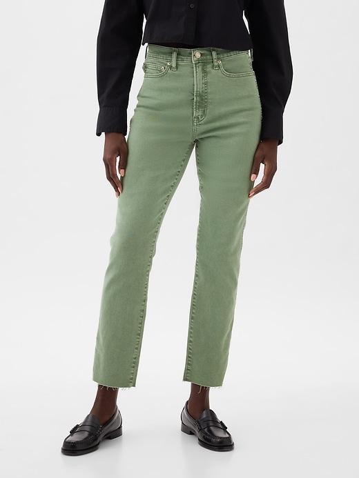 High Rise Vintage Slim Jeans Product Image