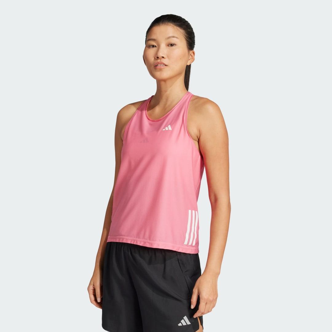 adidas Own The Run Tank Top Violet Tone XS Womens Product Image