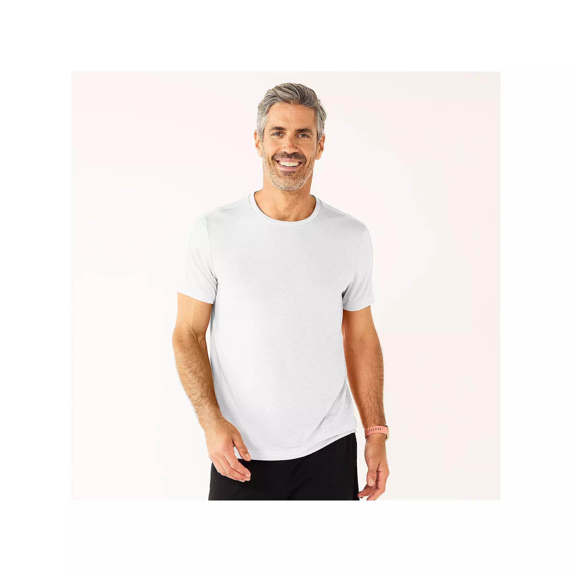 Men's Tek Gear® Essential Gear Tee, Size: Small, Mineral Black Product Image