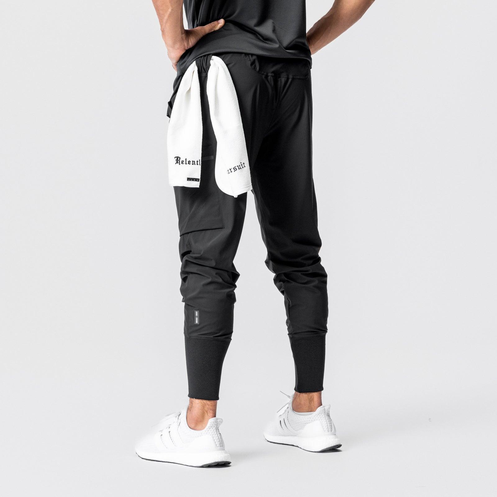 0827. Tetra-Lite® Inlay Pocket High Rib Jogger - Black Male Product Image