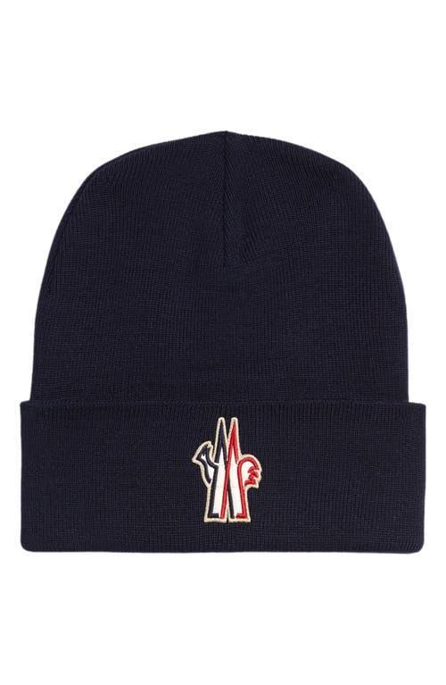Mens Wool Rib-Knit Beanie Product Image