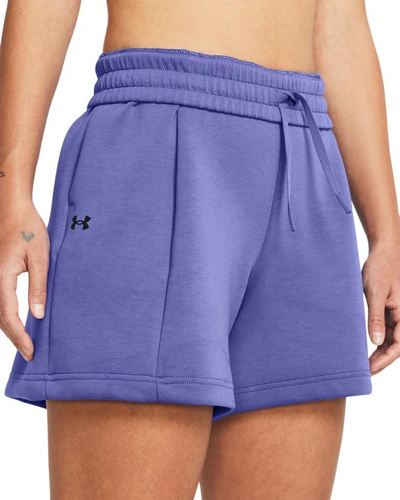 Women's UA Unstoppable Fleece Pleated Shorts Product Image