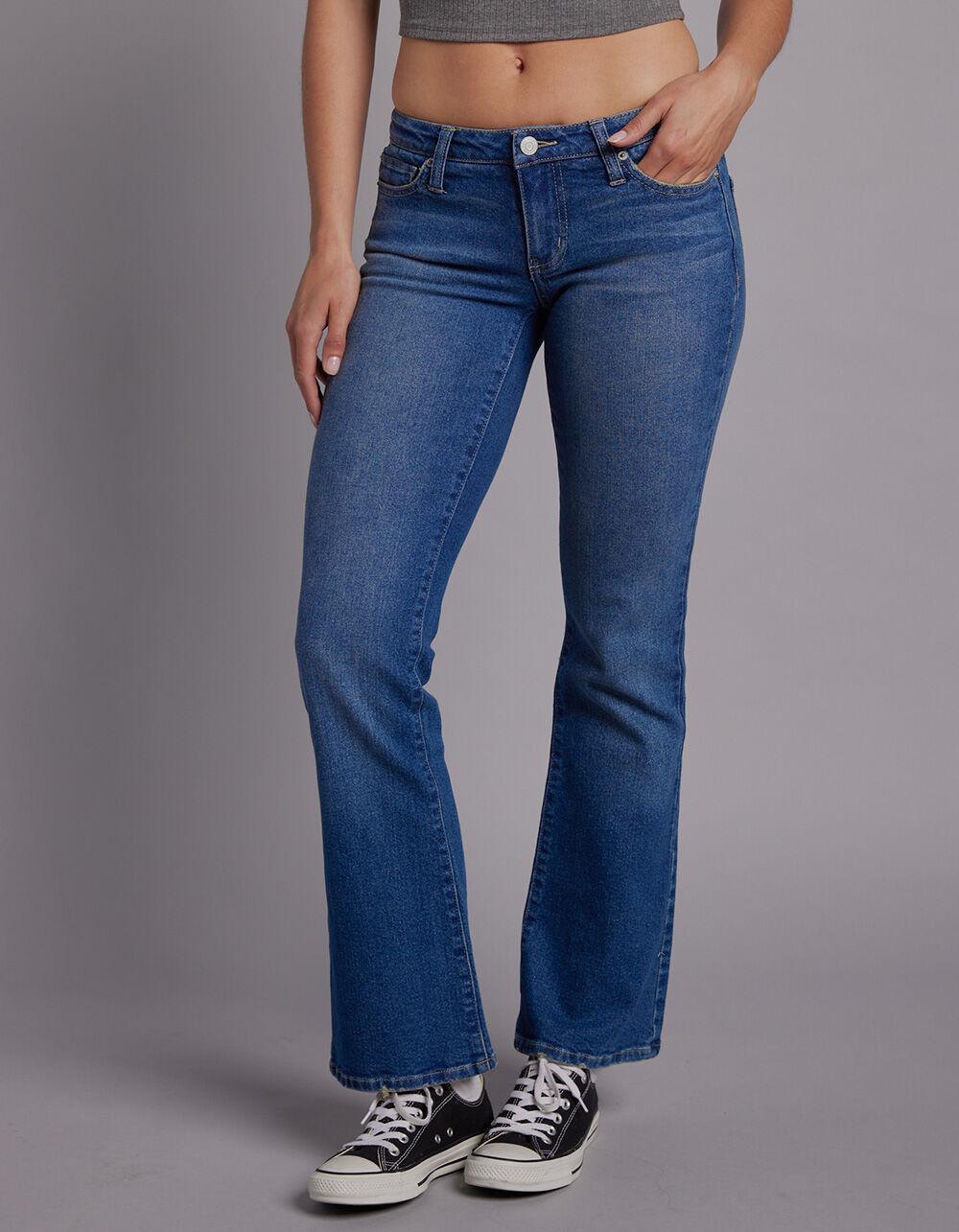 RSQ Womens Low Rise Flare Jeans - MEDIUM WASH Product Image