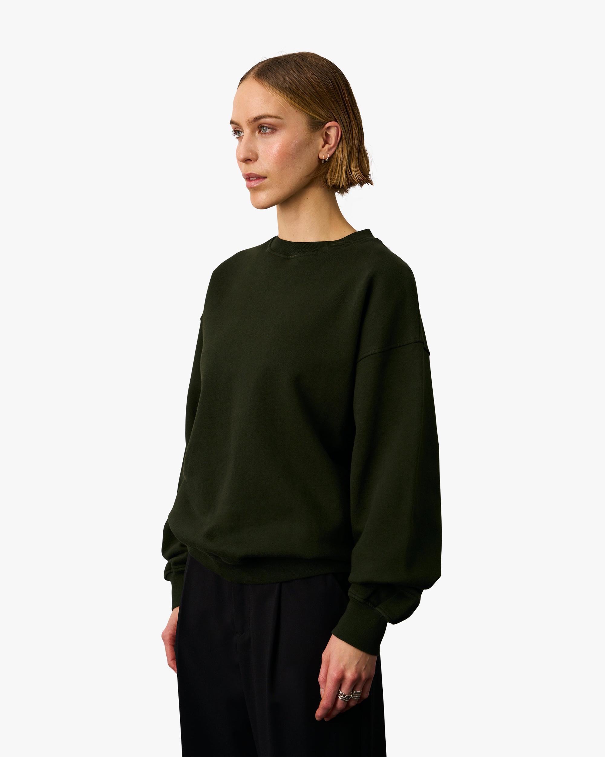 Organic Oversized Crew - Scarlet Red Product Image