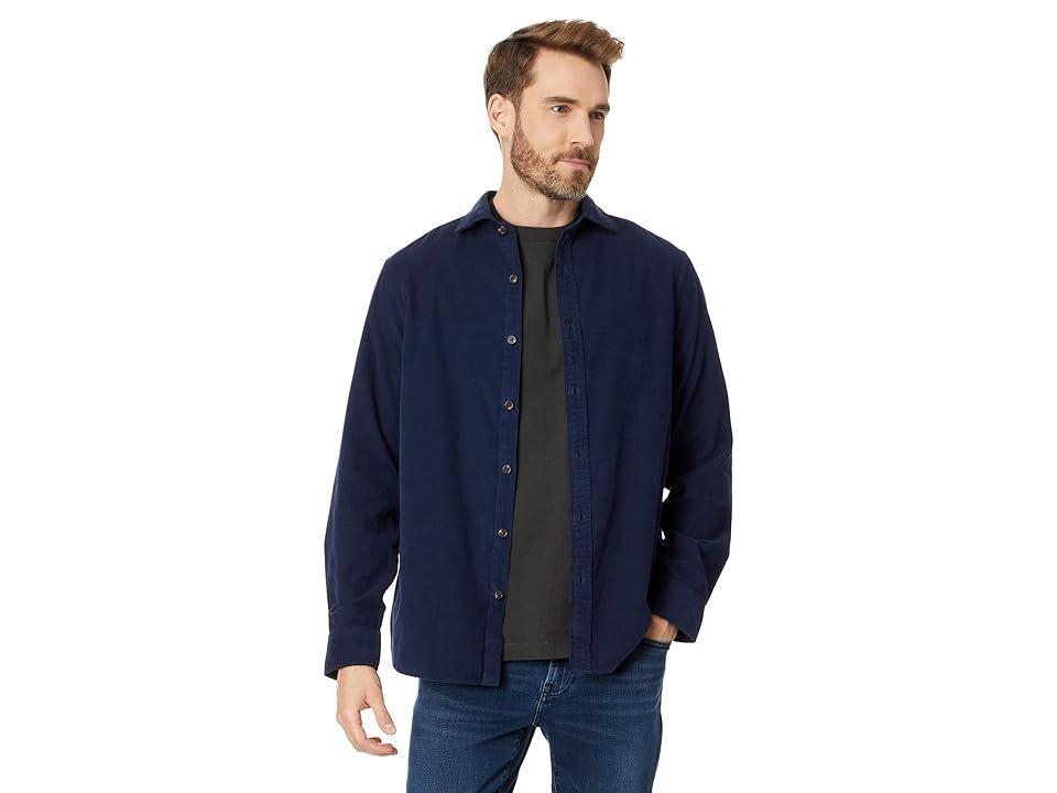 Vineyard Vines Corduroy Spread Collar Shirt (Crimson) Men's Jacket Product Image