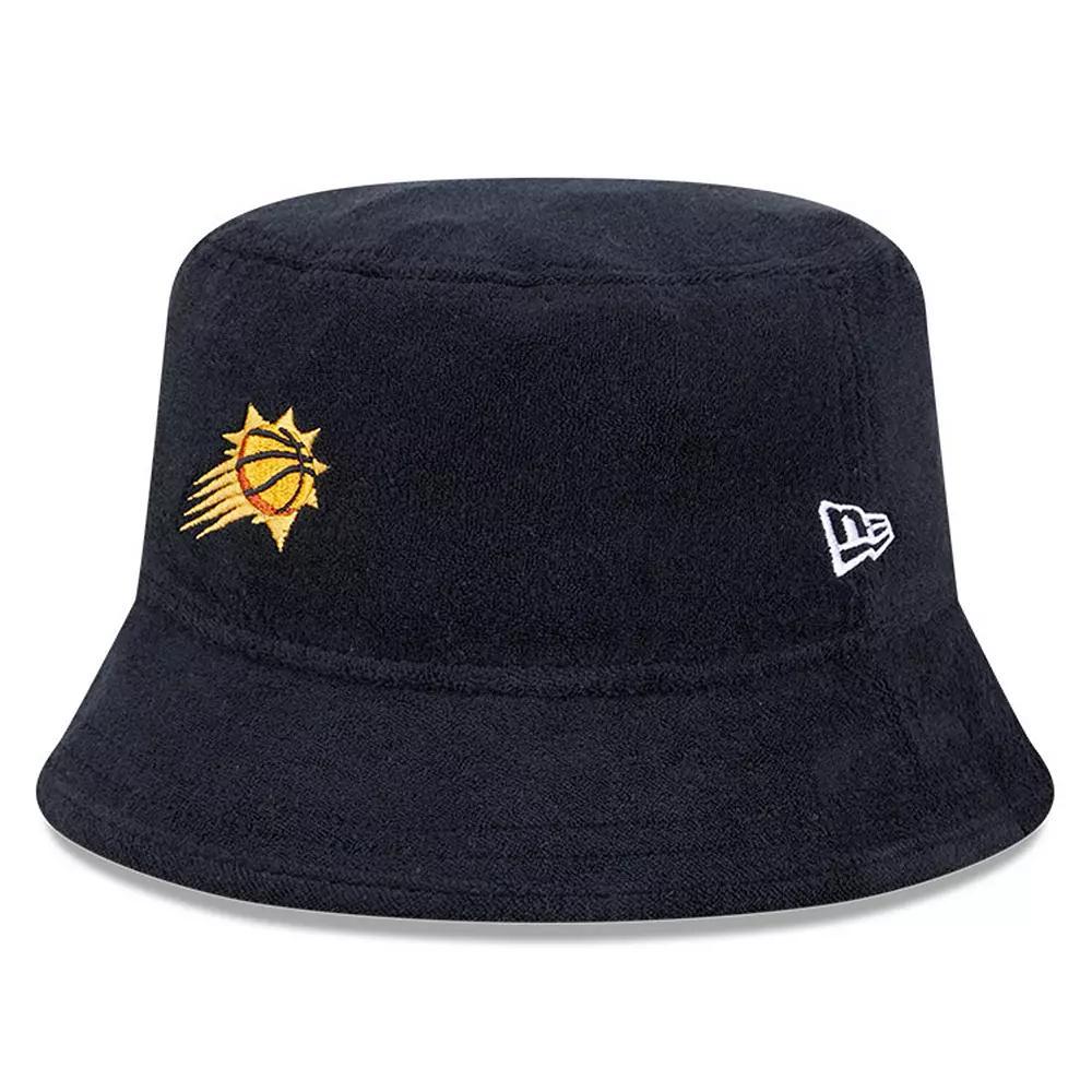 Men's New Era Black Phoenix Suns Court Sport Terry Bucket Hat, Size: Small/Medium, Phx Black Product Image