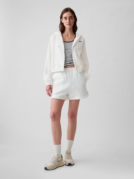 VintageSoft Cropped Hoodie Product Image