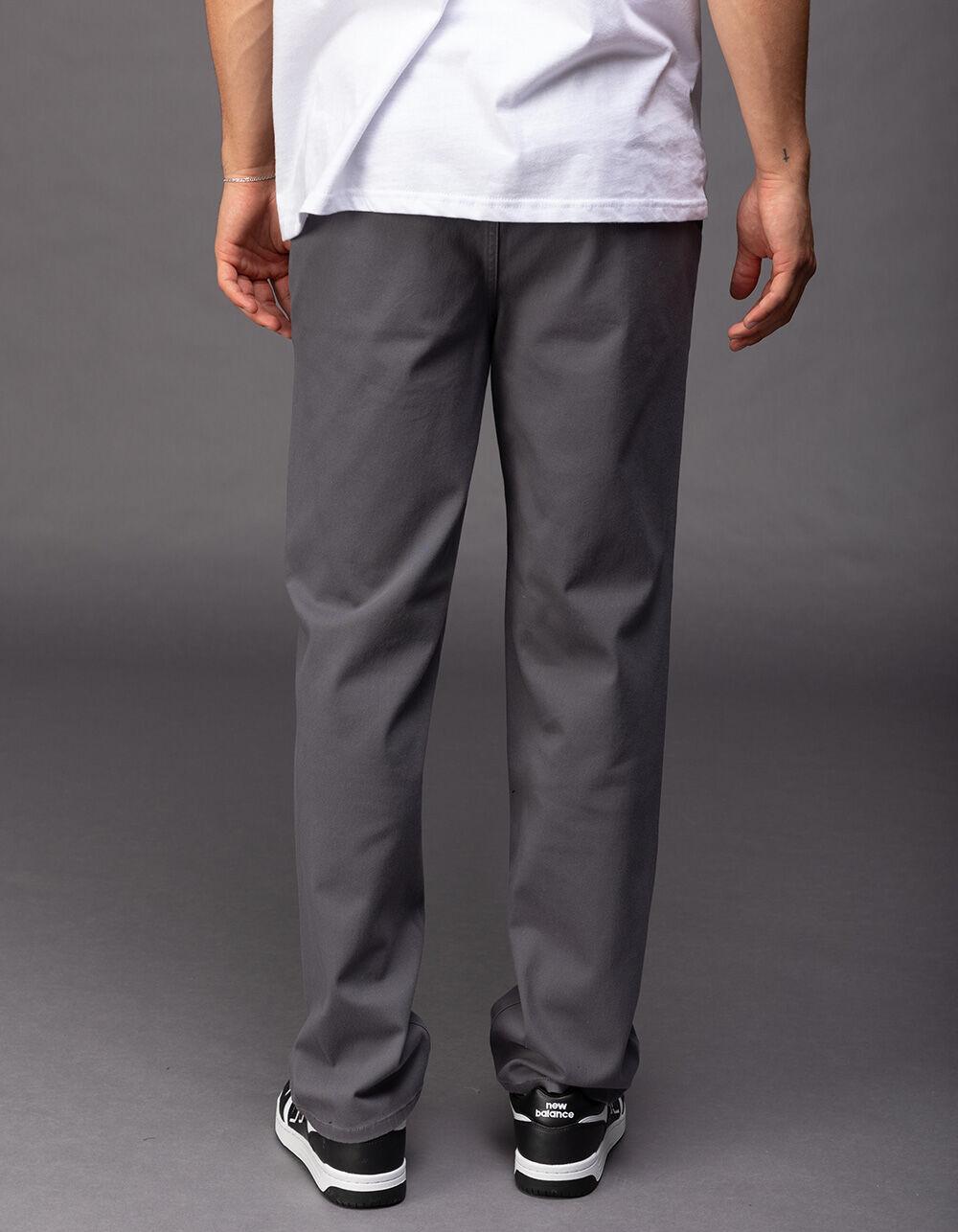 RSQ Mens Slim Straight Chino Pants - SHARK Product Image