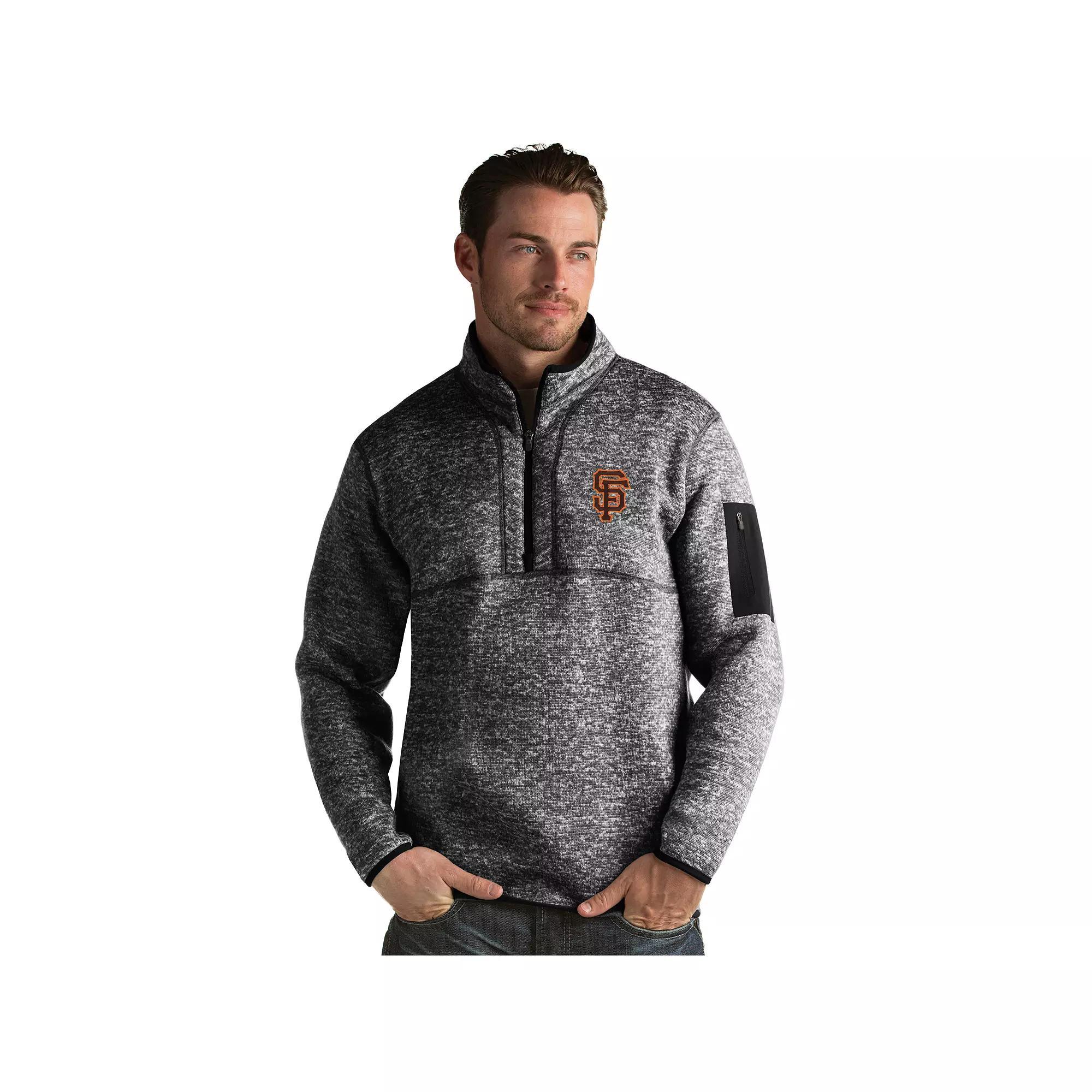 Mens Antigua Houston Astros Fortune Pullover Blue Product Image