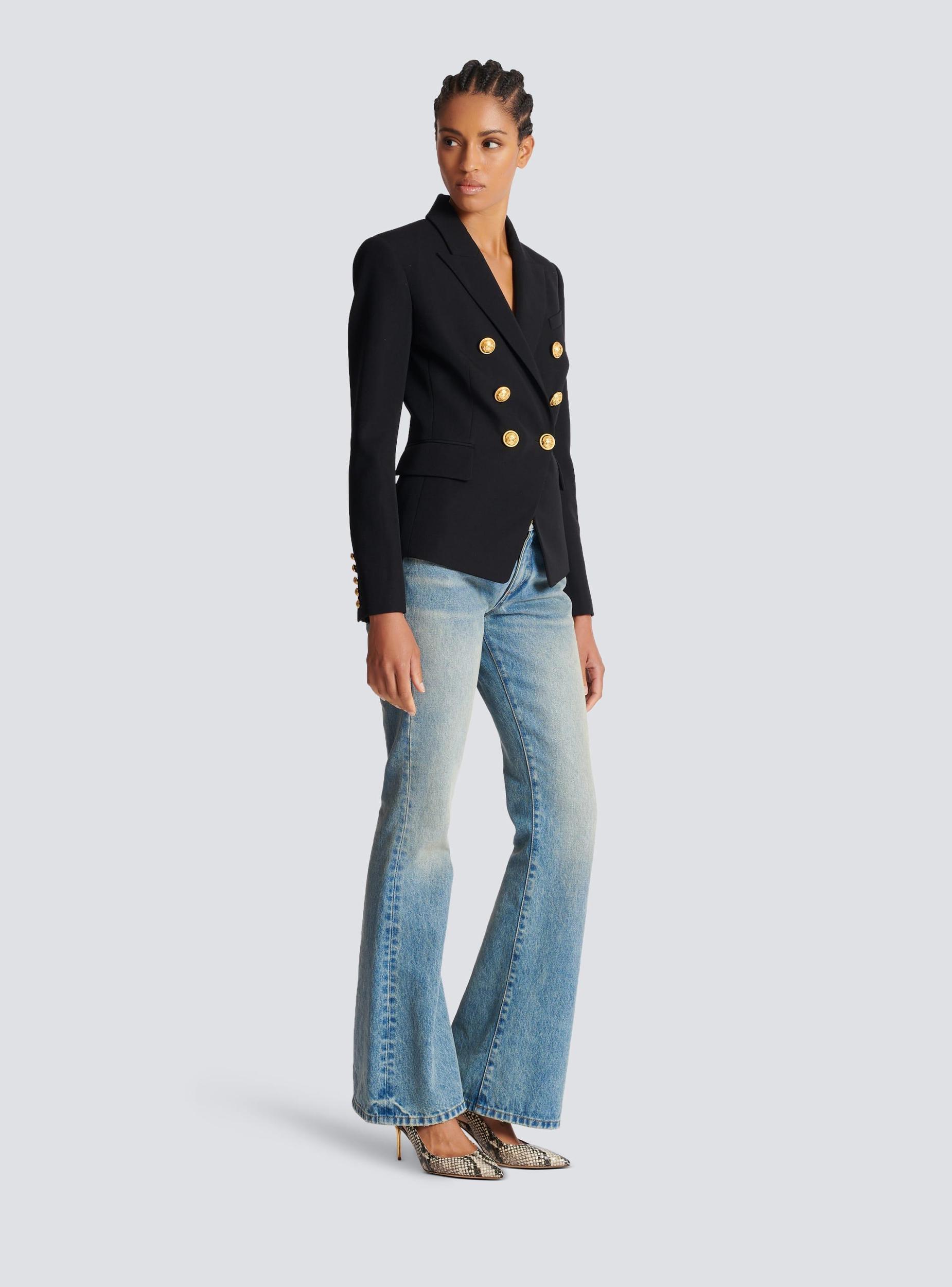 Wool double-breasted jacket Product Image