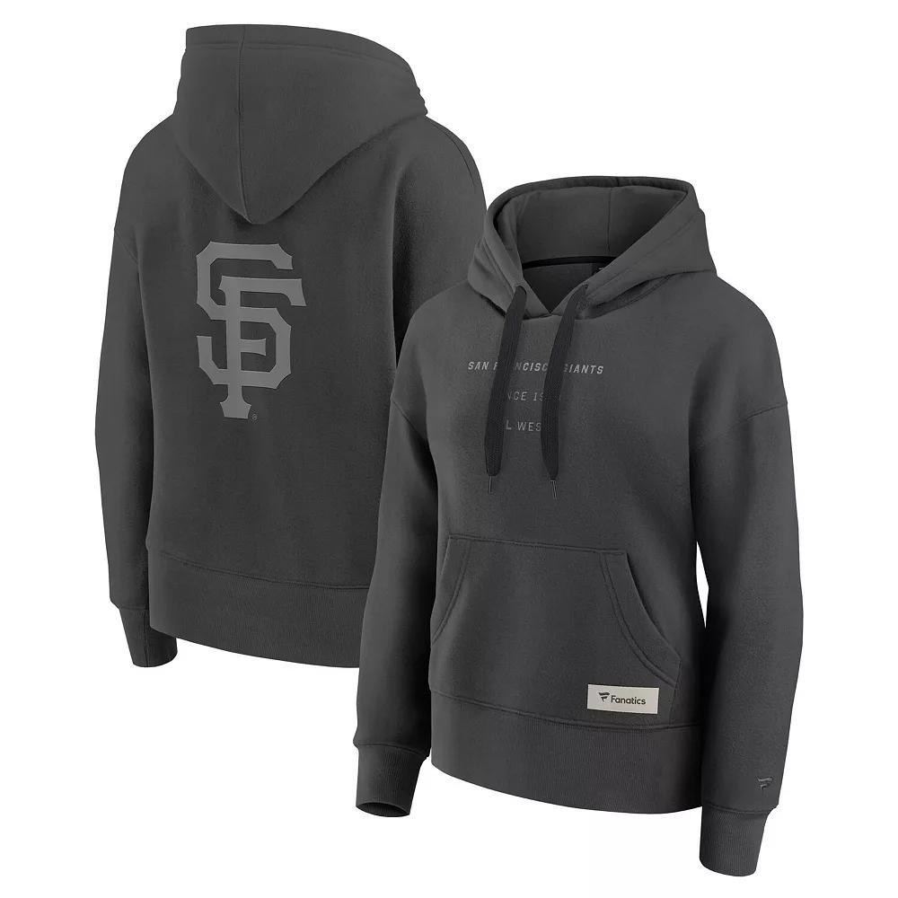 Women's Fanatics Charcoal San Francisco Giants Elements Future Ground Subtle Tonal Pullover Hoodie, Size: 3XL Product Image