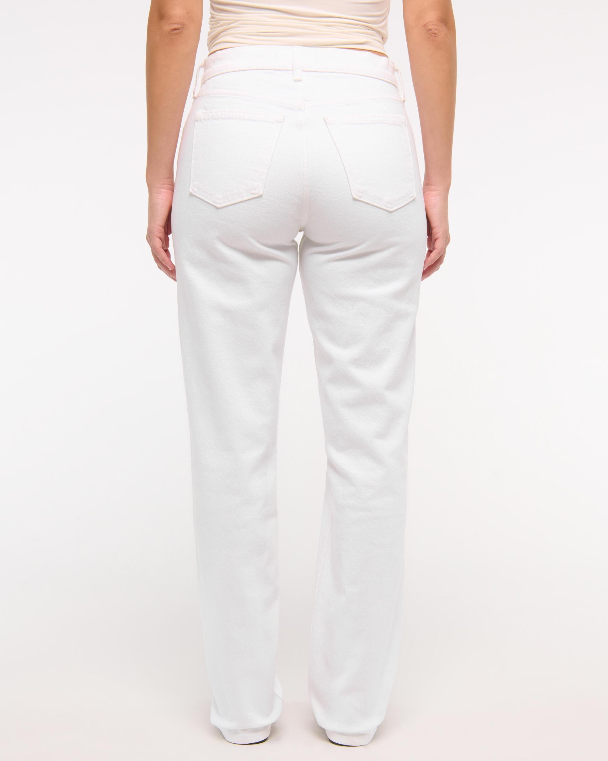 Curve Love Mid Rise 90s Straight Jean Product Image