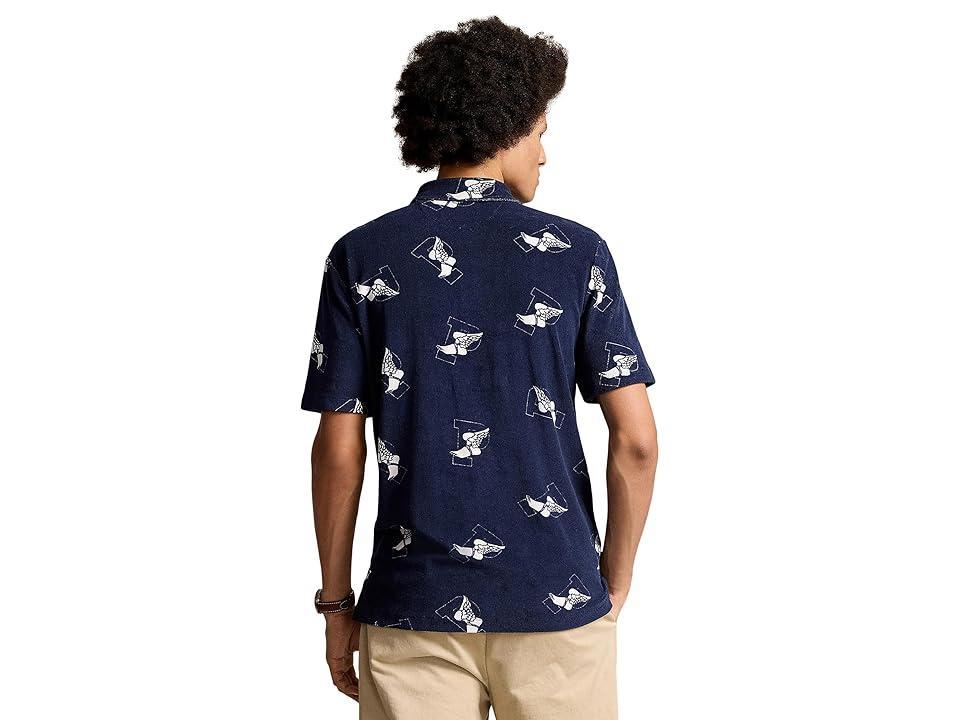 Mens P-Wing Terrycloth Polo Shirt Product Image