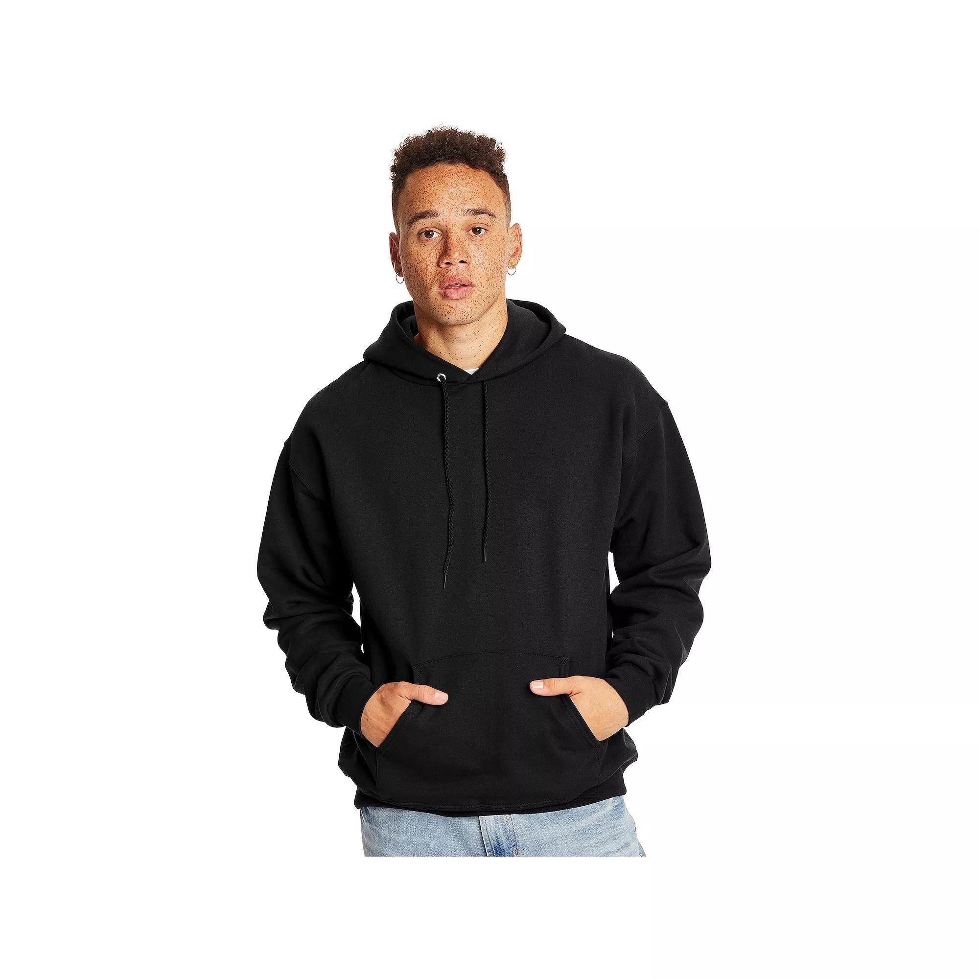 Men's Hanes Ultimate® Fleece Pullover Hoodie, Size: Small, Blue Product Image