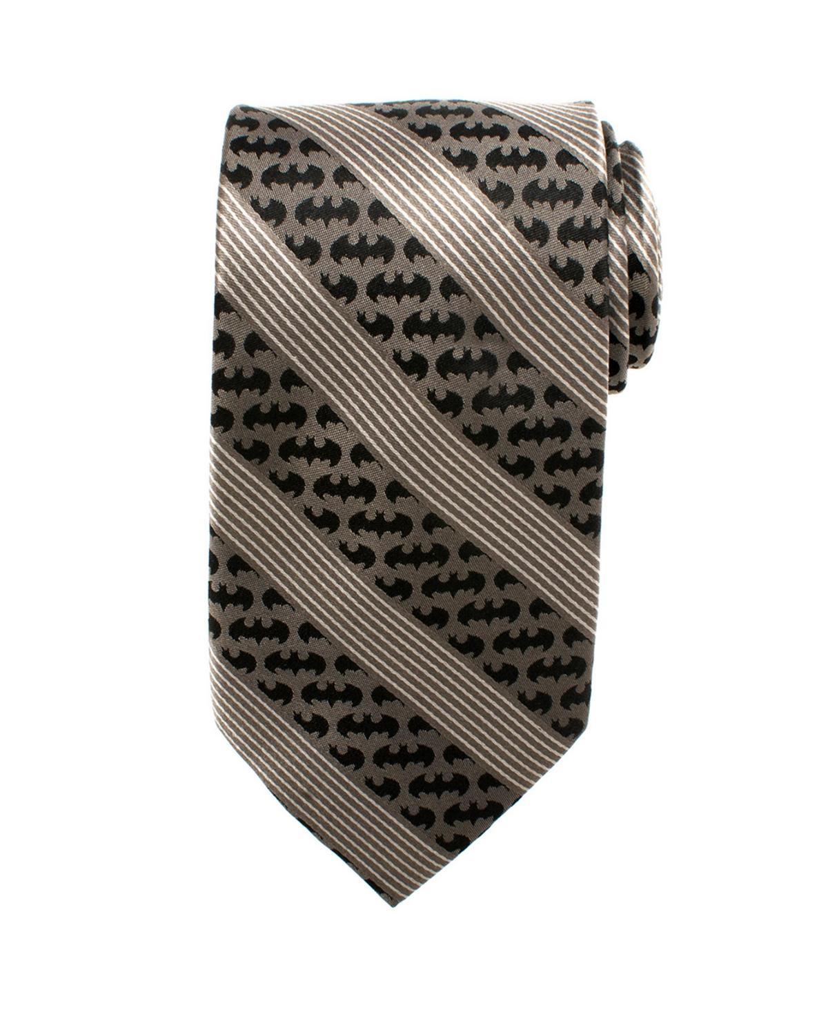 Dc Comics Batman Pinstripe Mens Tie Product Image